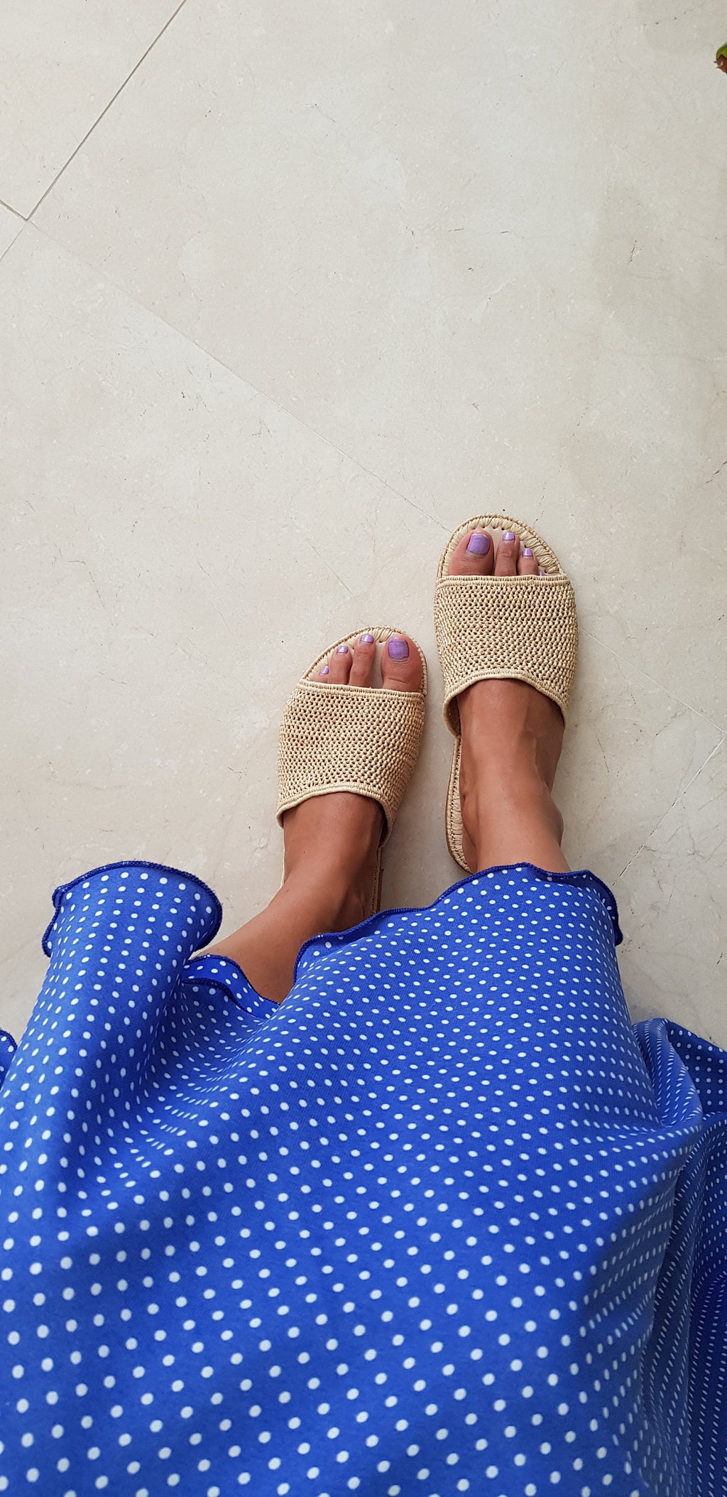 Raffia shoes handmade sandals summer mules shoes raphia flats babouch