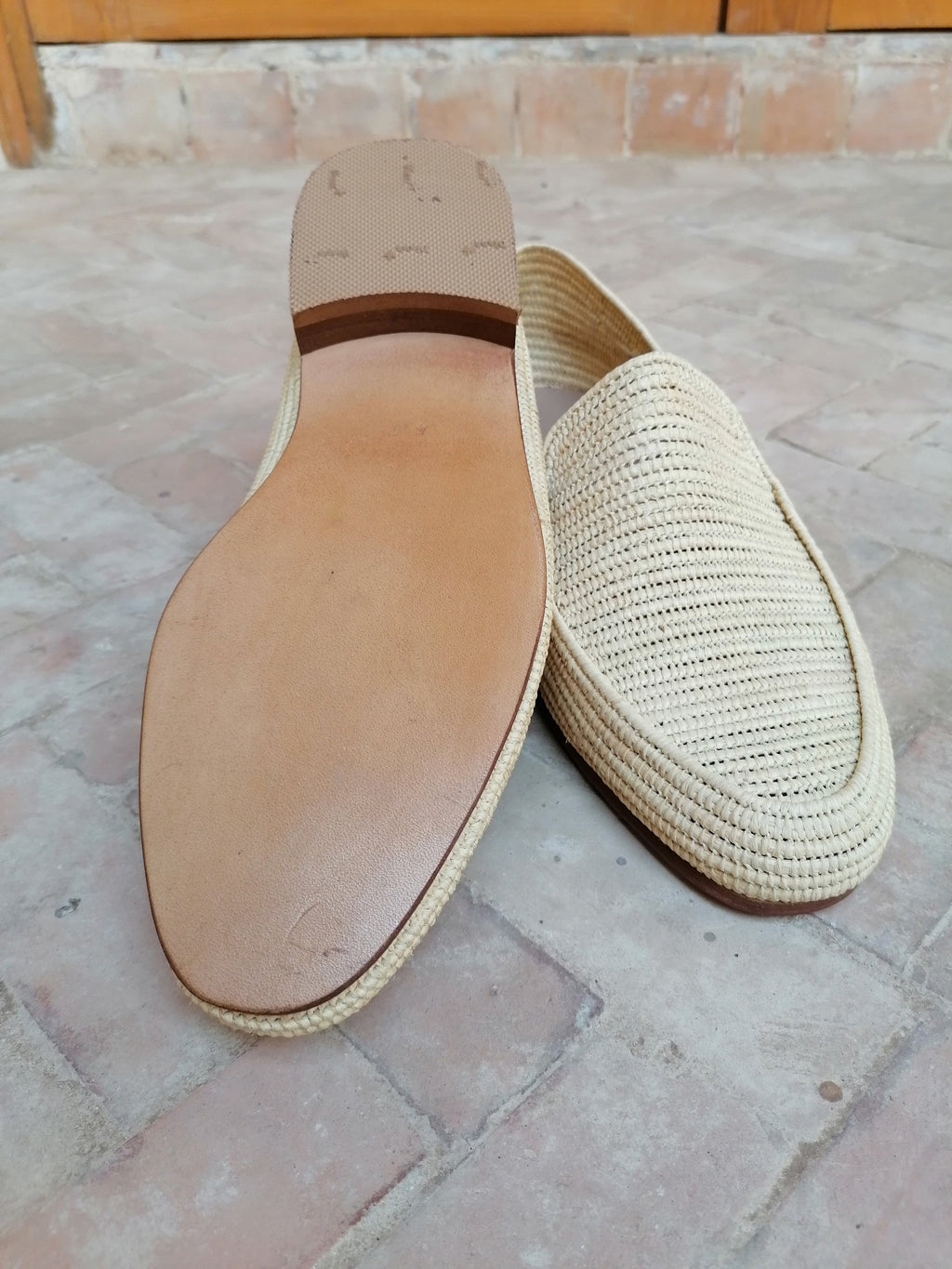 Men's raffia shoes, summer raffia moccasins, handmade raffia moccasins, gift for husband, raffia oxford shoes