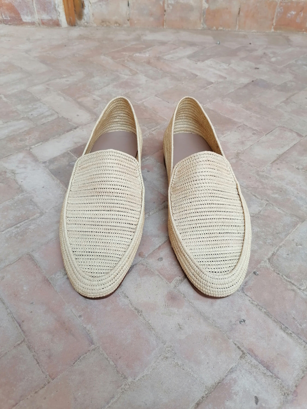Men's raffia shoes, summer raffia moccasins, handmade raffia moccasins, gift for husband, raffia oxford shoes