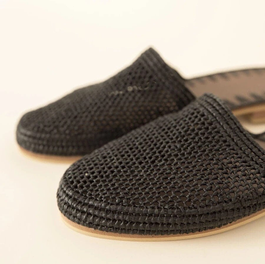 Handmade Raffia Sandals: Moroccan Summer Beach Shoes