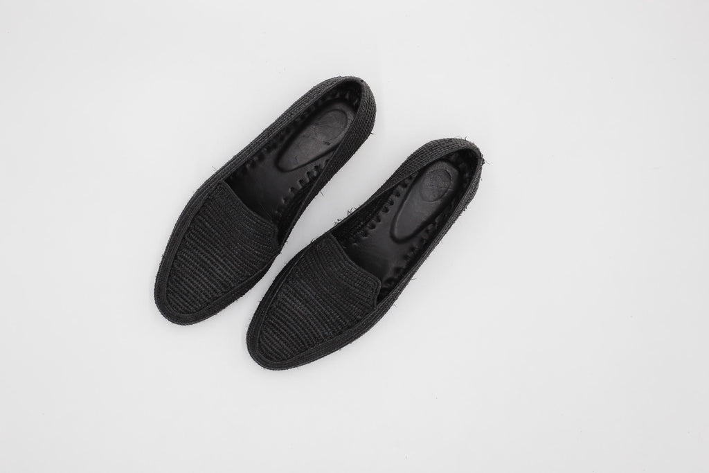Men's Handmade Raffia Loafers, Woven Wedding Shoes, Lightweight Summer Slip-Ons