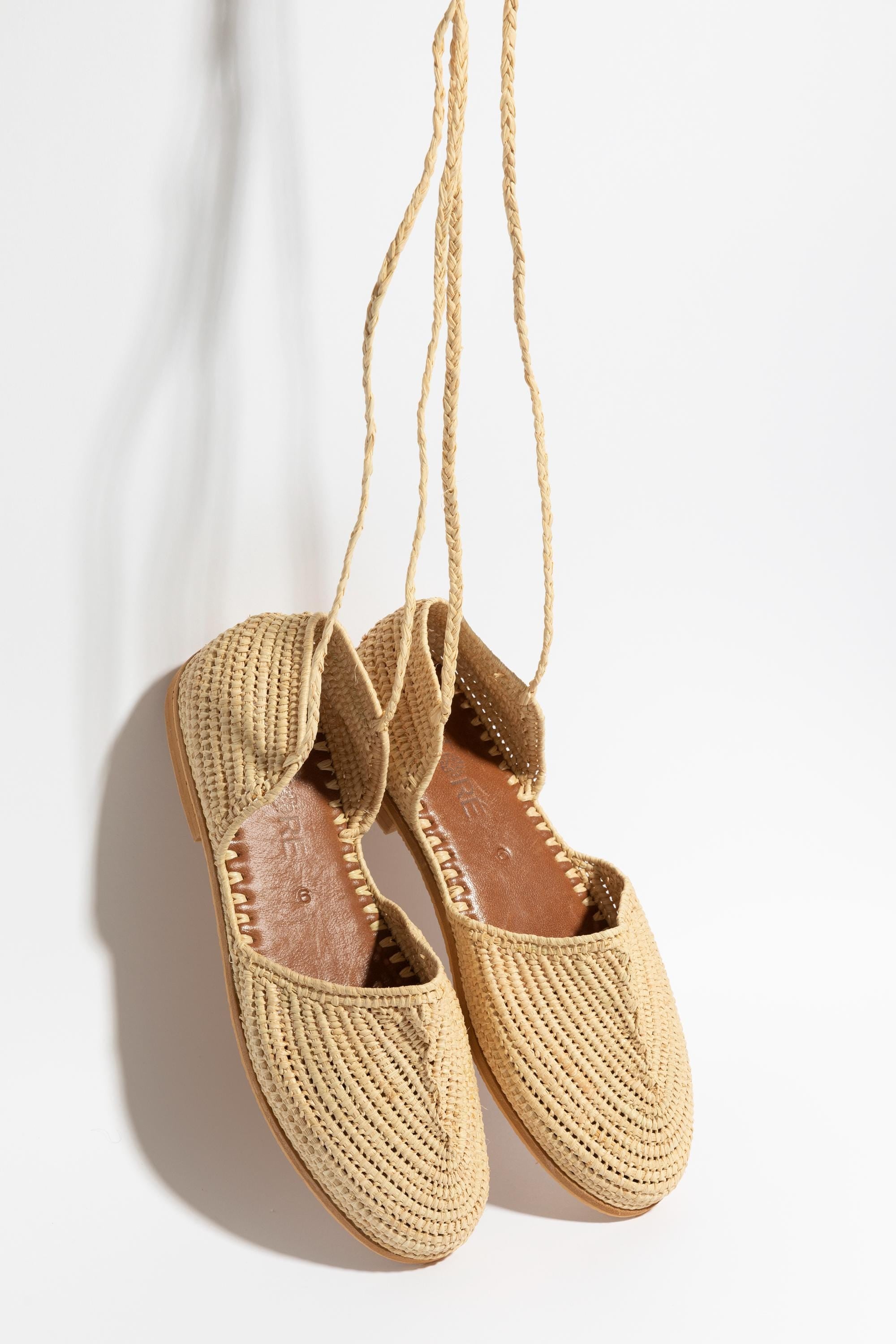 Handmade Raffia Sandals, Ankle Strap Flats, Woven Espadrilles, Boho Summer Shoes, Beach Wedding Sandals