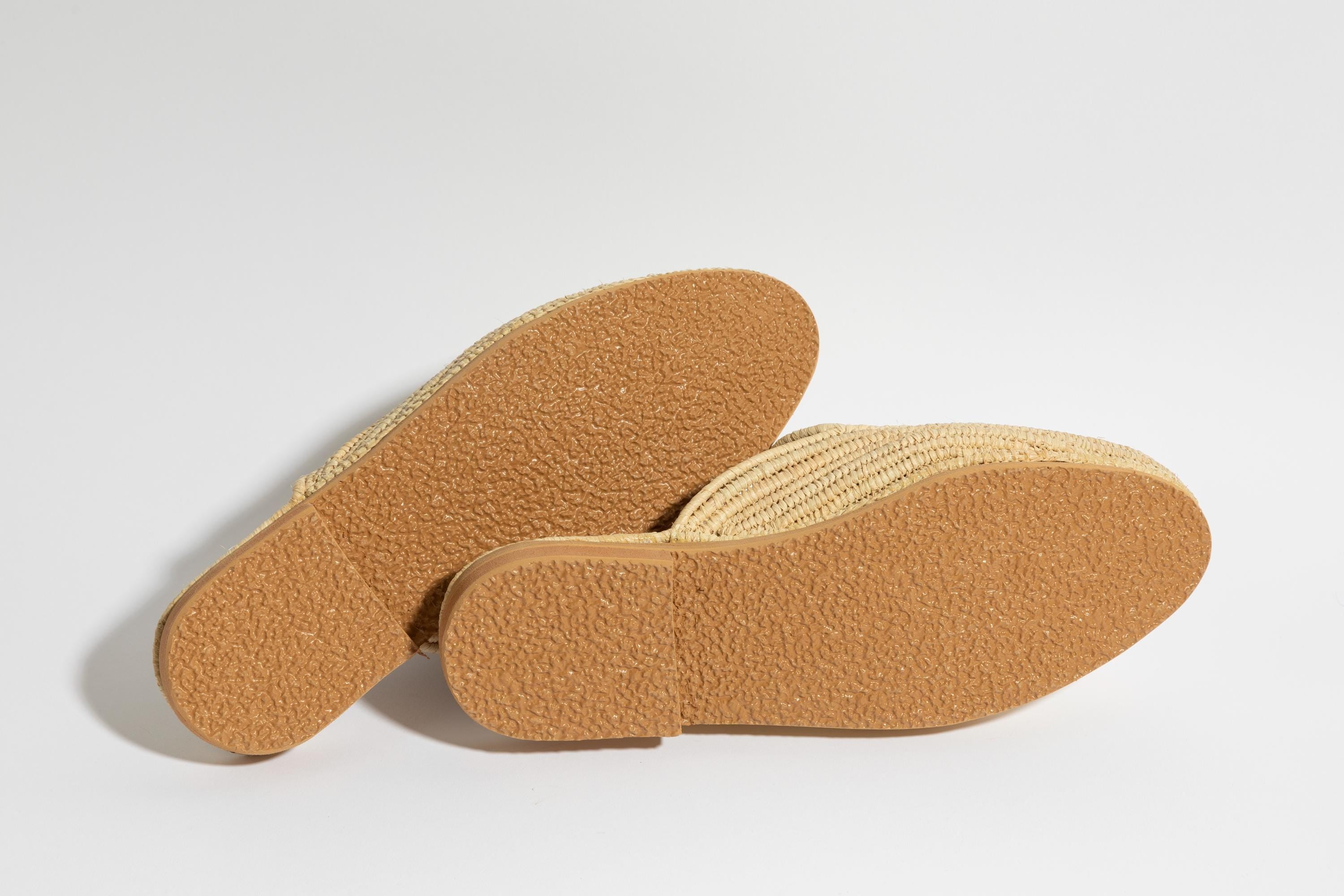 Men's Raffia Mules, Handmade Woven Slip-On Shoes, Luxury Resort Slippers, Gift for Him
