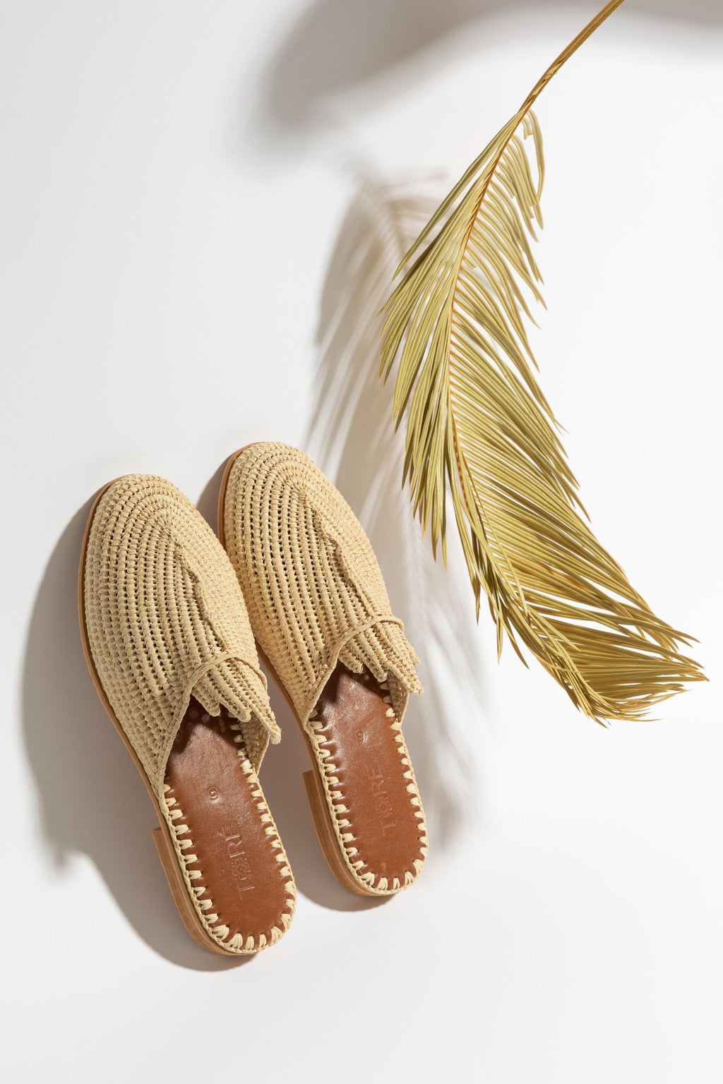 Handmade Raffia Sandals – Woven Straw Ballet Flats