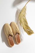 Handmade Raffia Sandals – Woven Straw Ballet Flats