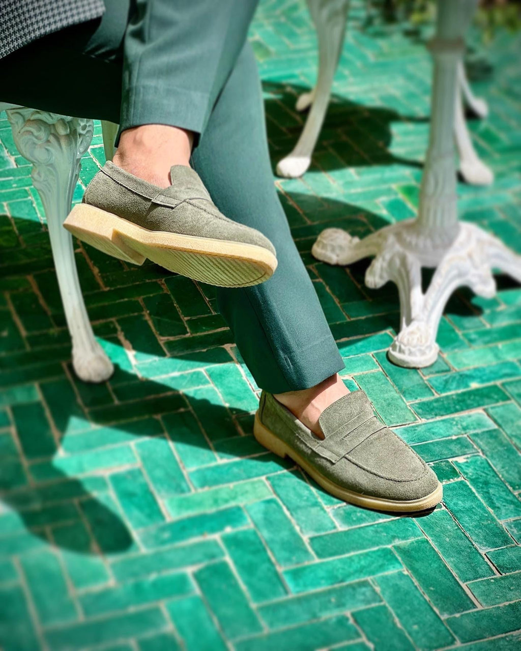 Men's Suede Loafers | Italian Style Slip-On Driving Shoes, Summer Footwear